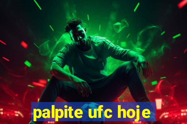 palpite ufc hoje